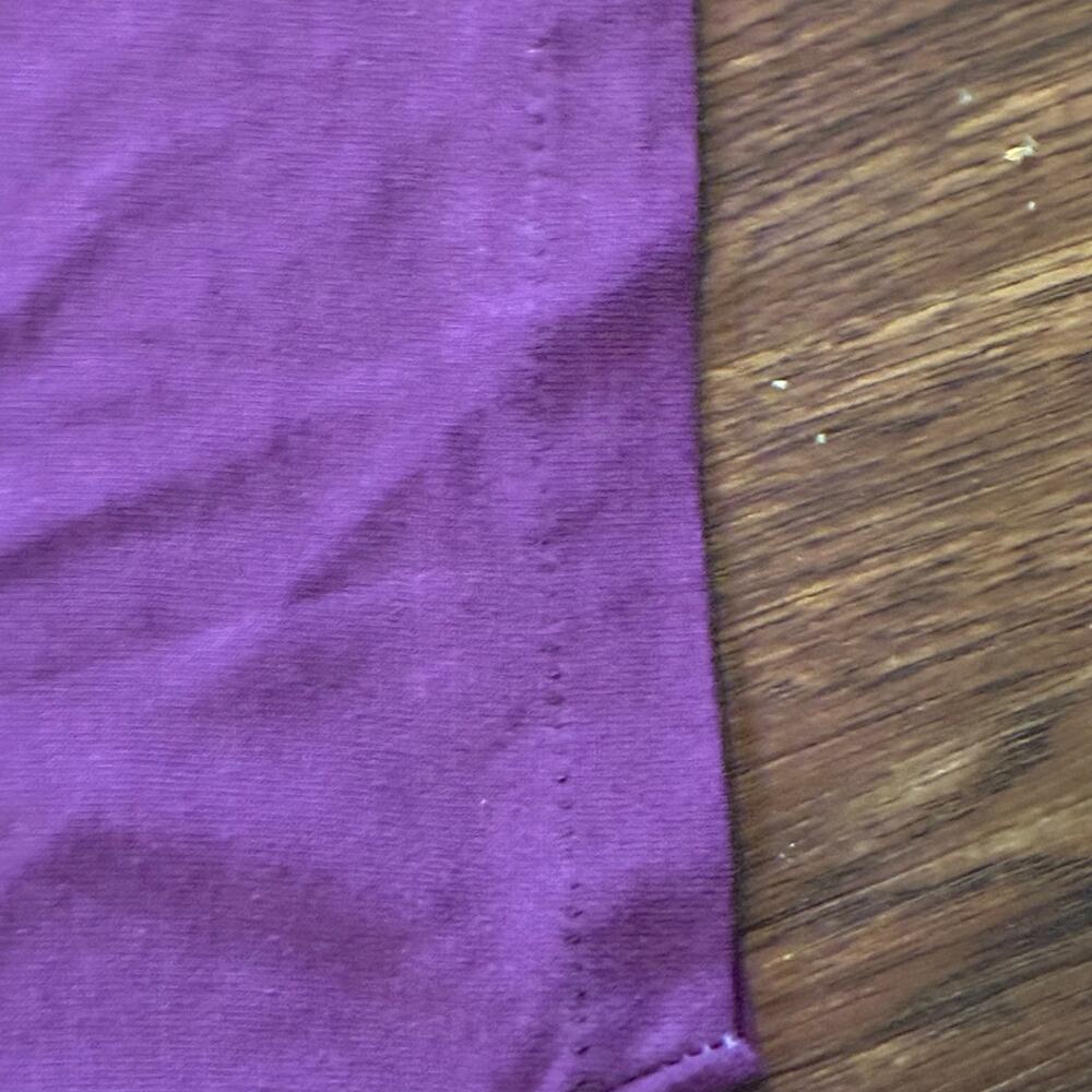 Vintage Fripp Island South Carolina T-Shirt Purple Stripe Beach Tee Size L - Picture 5 of 6